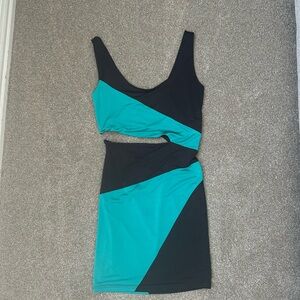 bodycon cut out mini dress fredrick’s